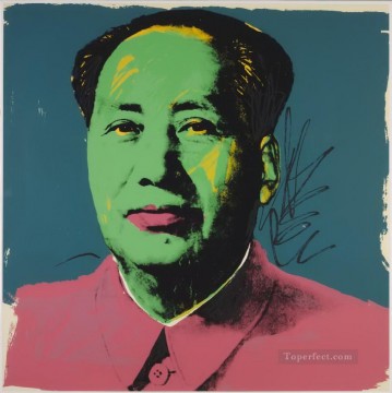 Mao Zedong 3 POP Artists Oil Paintings